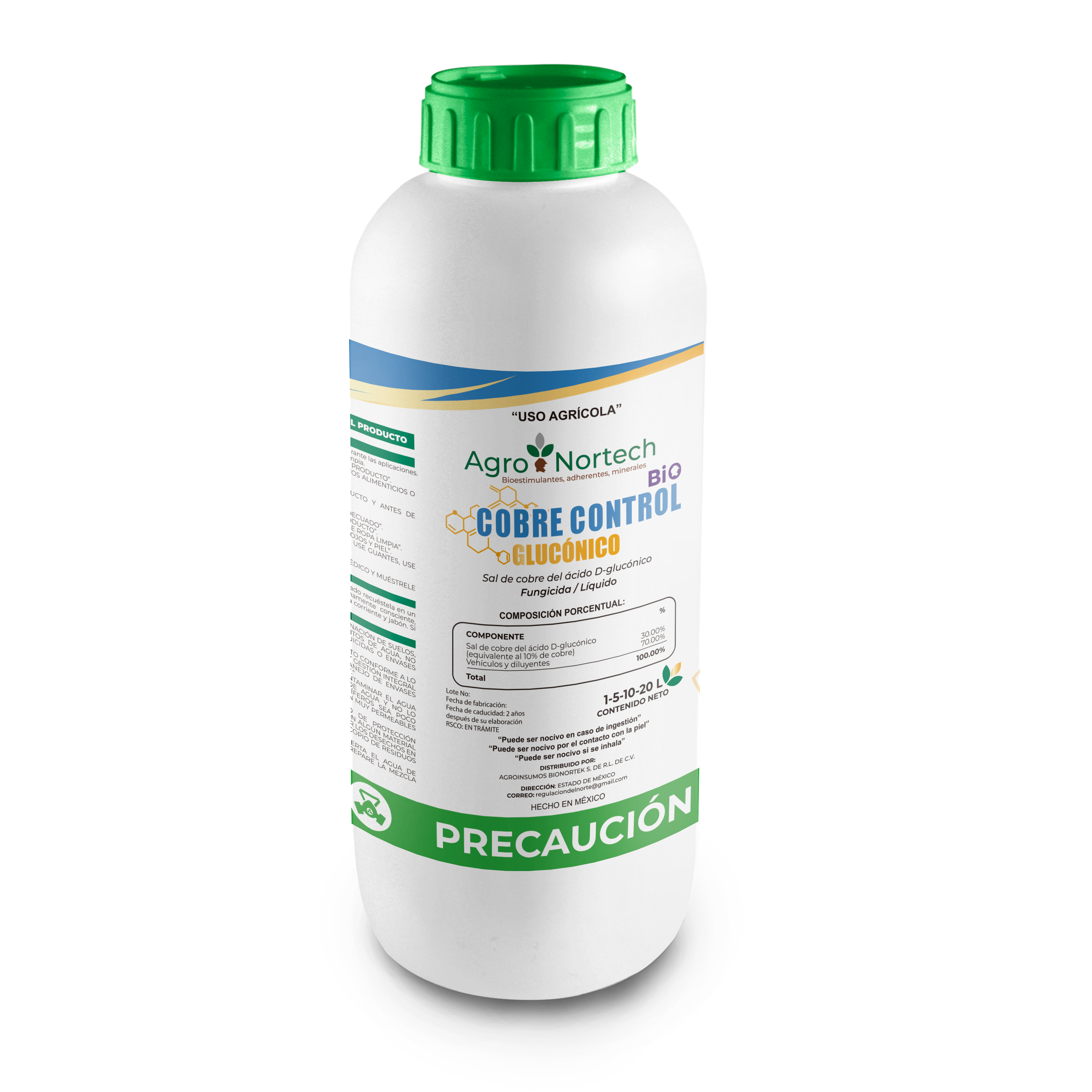 COBRE CONTROL GLUCÓNICO